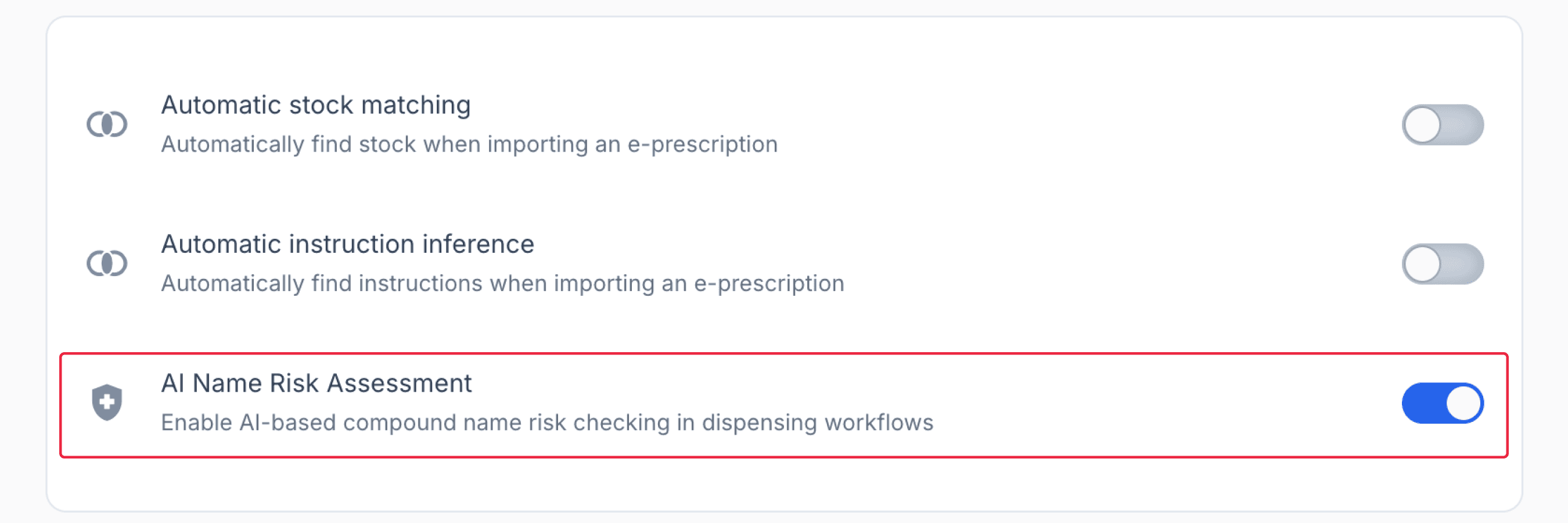 AI label check (beta) - how to toggle on