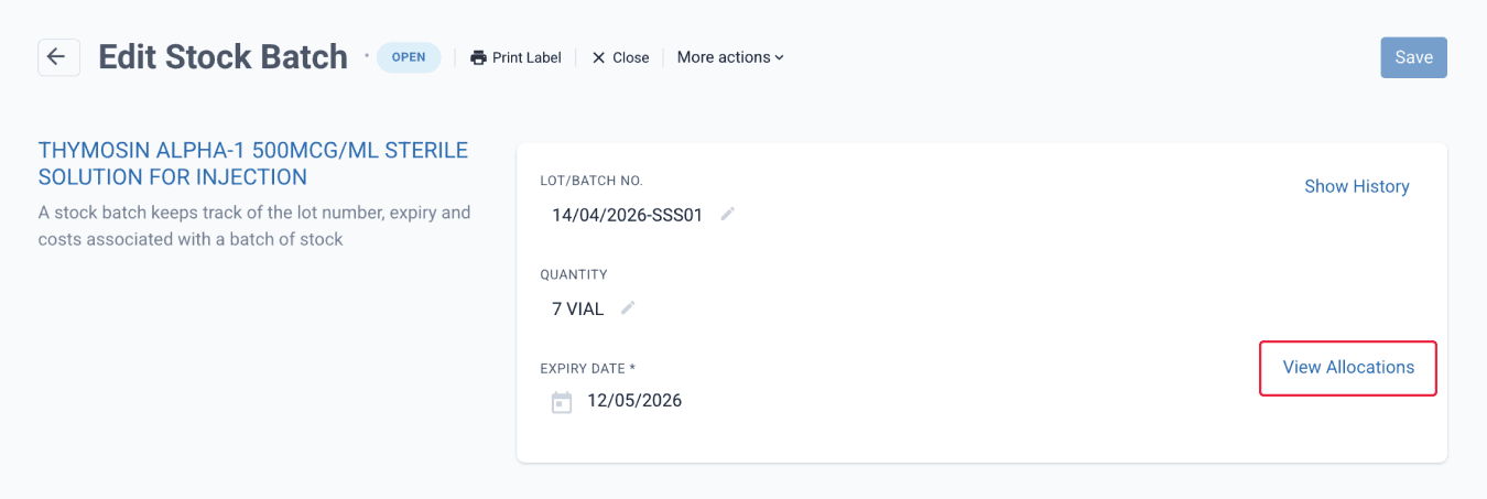 view usage history