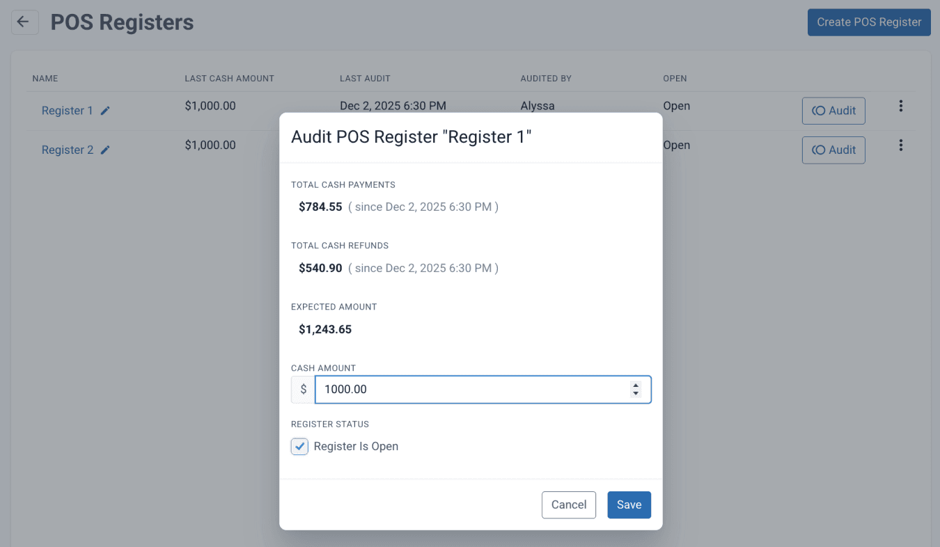 POS Registers