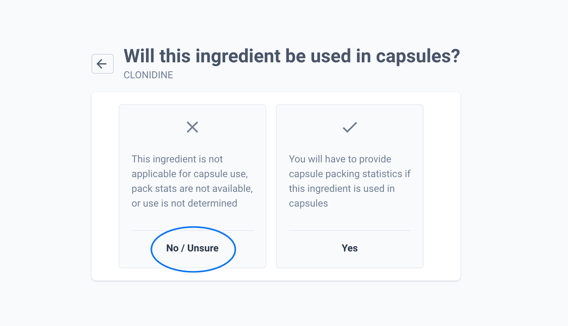 will it be used in capsules?