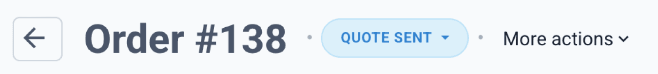 quote sent