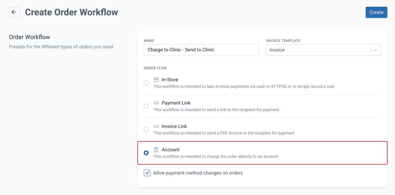 Part 1 Workflow presets - Account