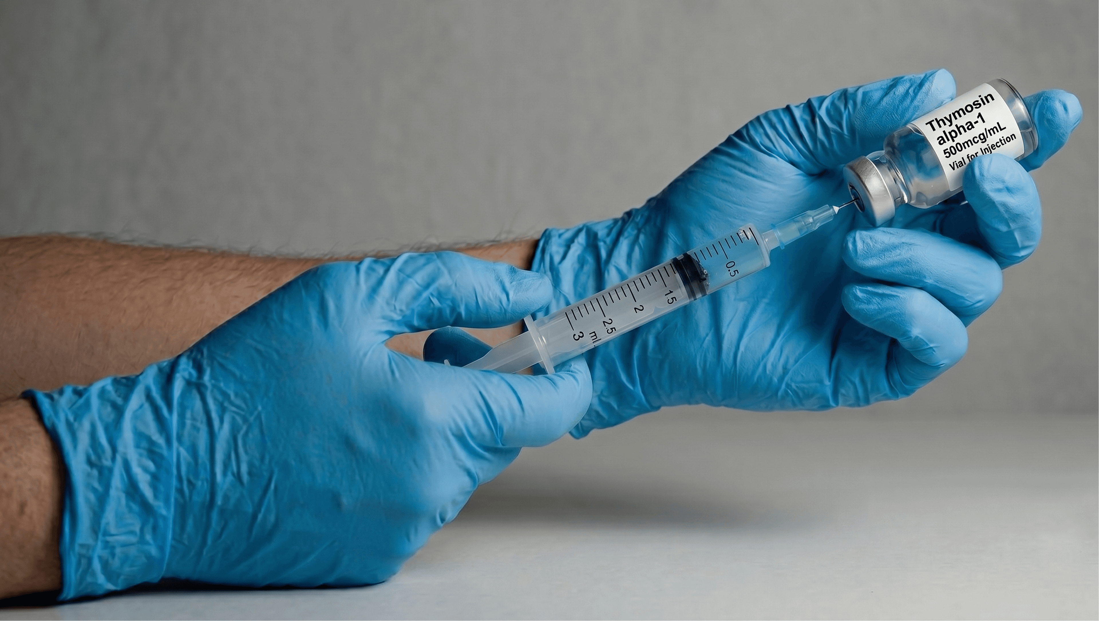 sterile compounding extracting from vial