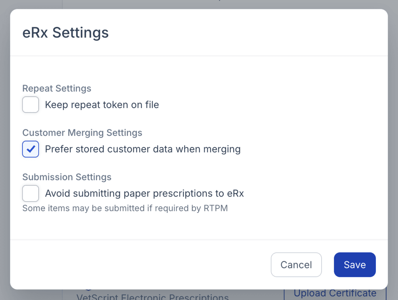 prefer customer data