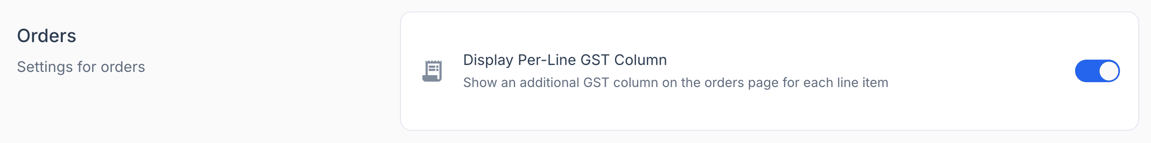 gst your workspace settings