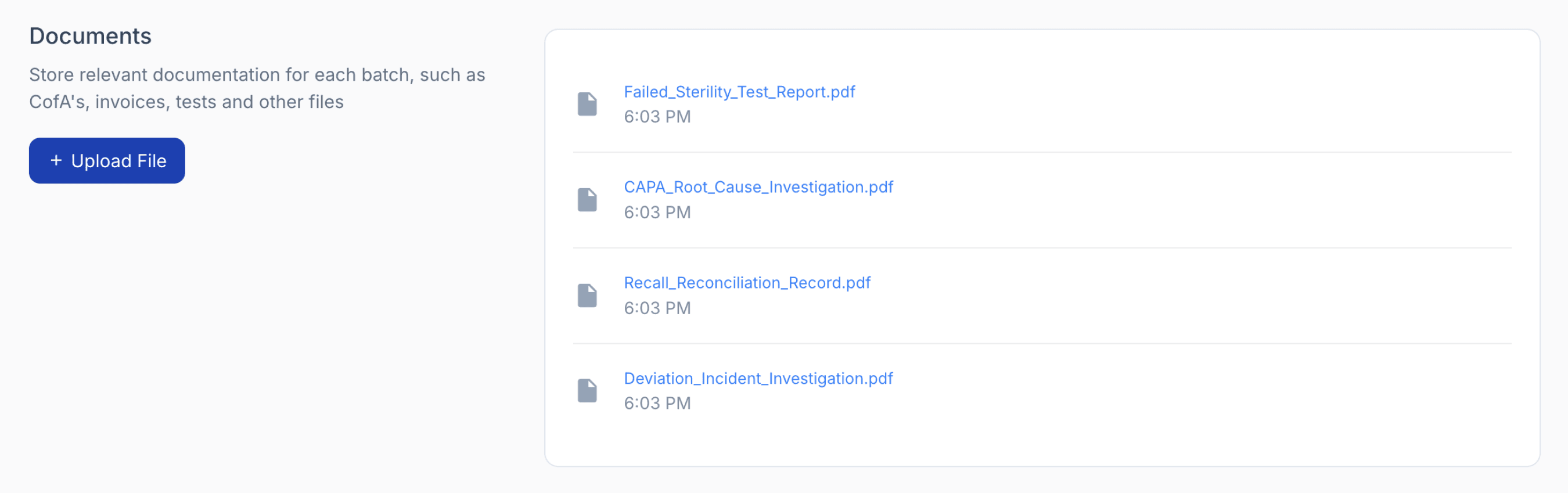 documentation