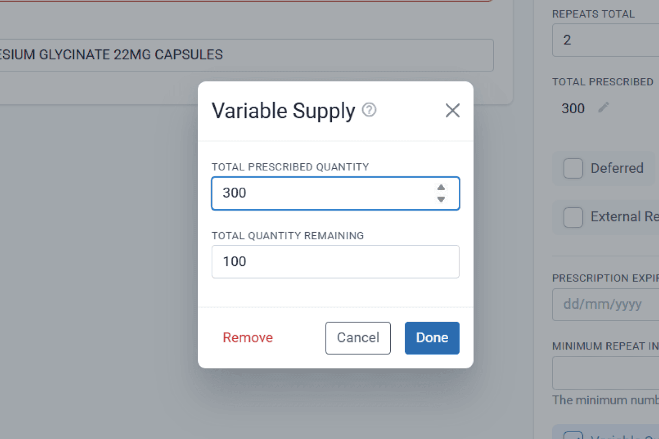 new variable supply
