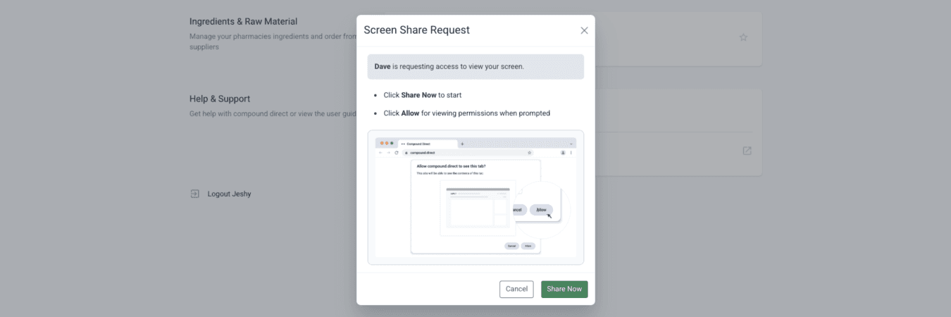 Immediate remote support | Support - Desktop