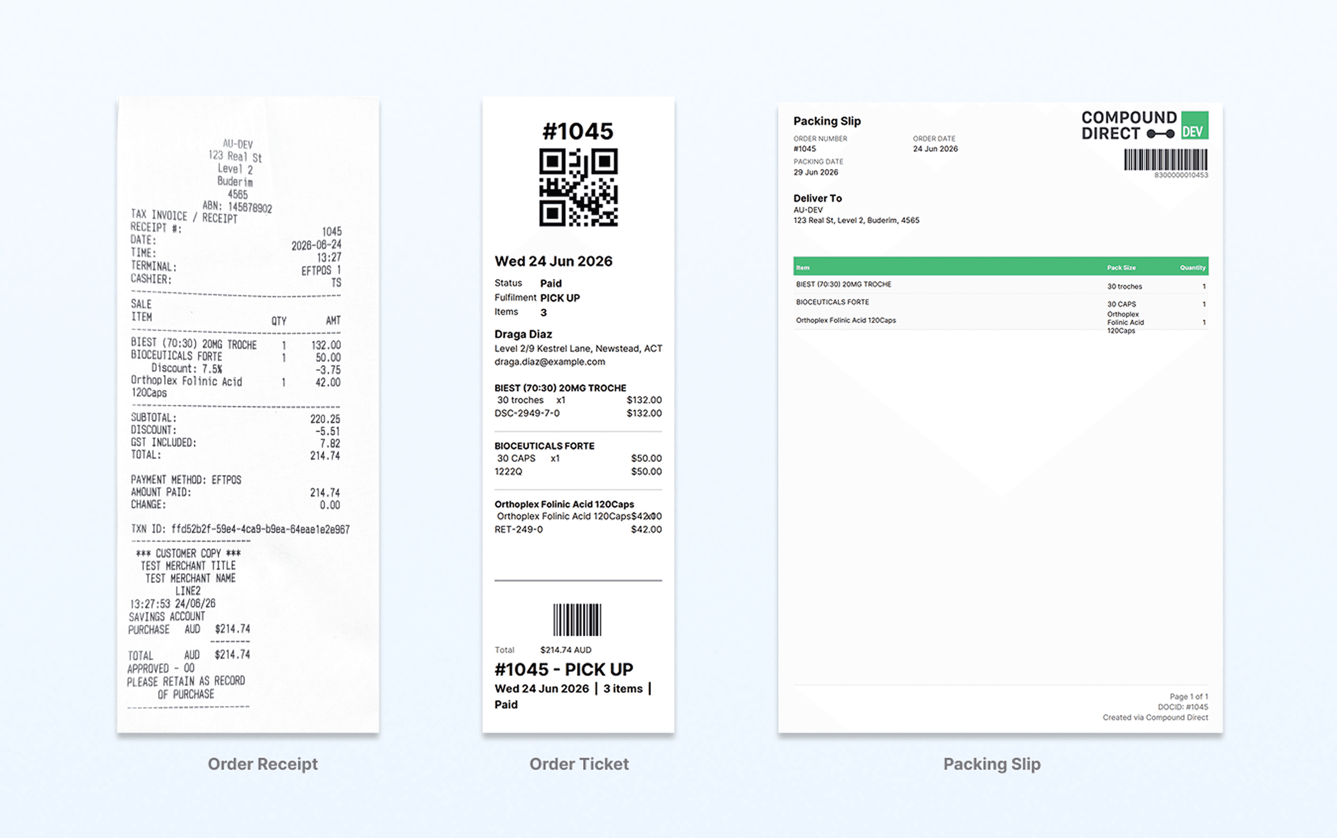 order printables